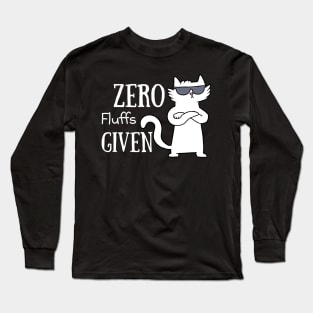 Zero Fluffs Given Long Sleeve T-Shirt
